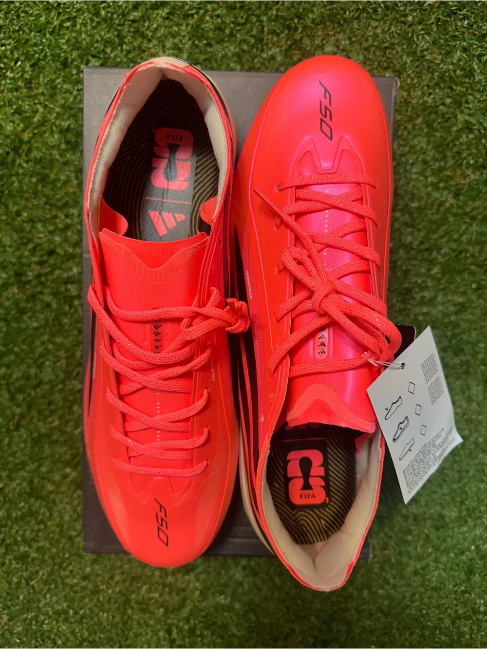 adidas F50 Hyperfast Evo FG Elite Soccer Cleats - Pink/Black